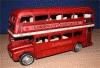 LESS6306   Red Double Decker Bus